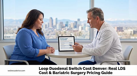 A doctor consulting with a patient in a clinical setting.