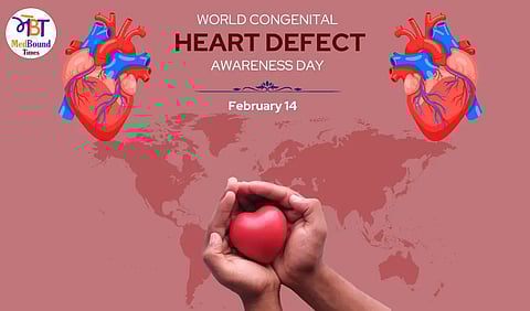 A poster for World Heart Defect awareness day.