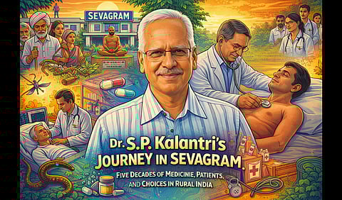 A doctor’s memoir of rural healthcare, clinical dilemmas, and life lessons from five decades at Sevagram.