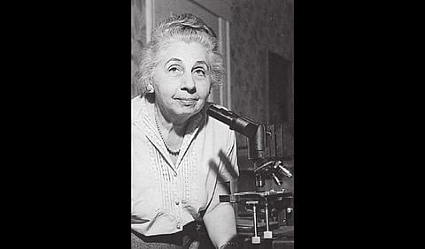 Black and White snap of Andromachi Papanikolaou