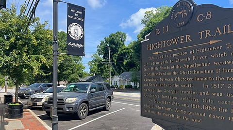 View of Social Circle, Georgia, the community challenging plans for a large ICE detention center over public health and emergency service concerns.