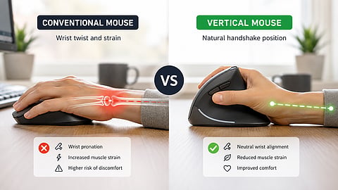 vs vertical mouse