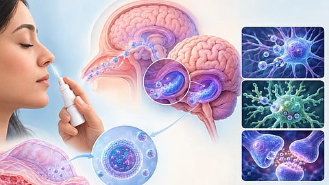 Fake nasal spray for curing Alzheimer's
