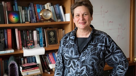 Catherine Dulac picture posted by Rockefeller University on Twitter