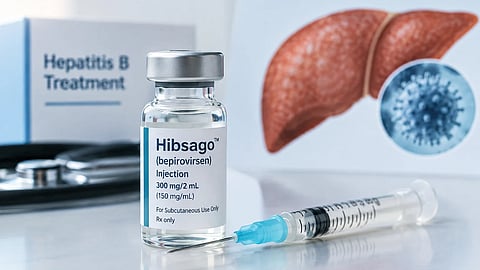 Hibsago vial and an injection