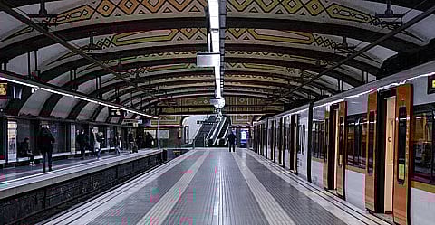 Begumpul Metro Station nears completion