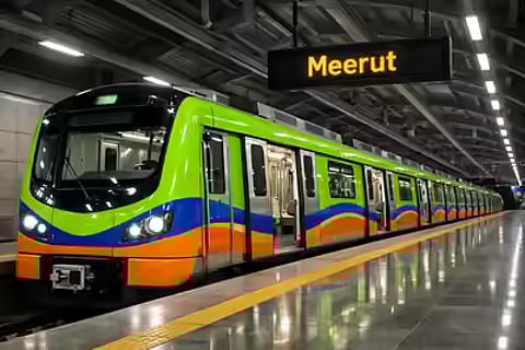 Meerut Metro to Become India’s Fastest Metro with 120 km/h Speed!