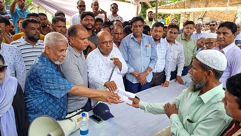 কক্সবাজারে শহীদ পরিবারের পাশে ‘আমরা বিএনপি পরিবার’