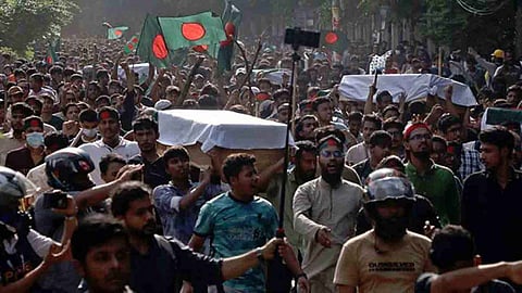 জুলাই-আগস্ট ছাত্র আন্দোলনে শহিদদের নামের তালিকা প্রকাশ