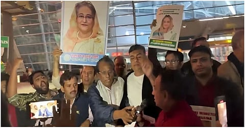 ড. ইউনূসের বিরুদ্ধে যুক্তরাষ্ট্রে আওয়ামী লীগের বিক্ষোভ