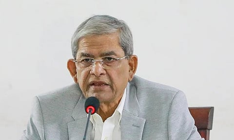 বিএনপির মহাসচিব মির্জা ফখরুল ইসলাম আলমগীর