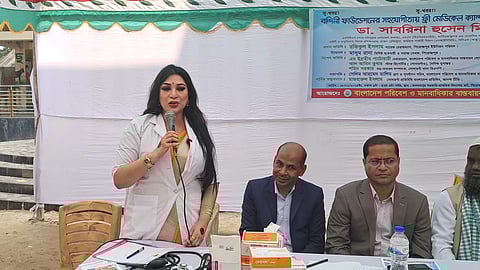 বন্দিনী ফাউন্ডেশনের নির্বাহী পরিচালক ডা. সাবরিনা হুসেন মিষ্টি।