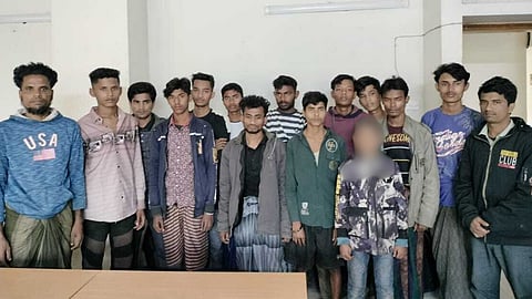 টেকনাফে পাহাড়ের চূড়া থেকে শিশুসহ অপহৃত ১৫ জন উদ্ধার, আটক ২