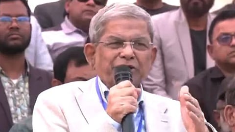 গণতন্ত্রকে প্রাতিষ্ঠানিক রূপ দিতে হলে নির্বাচনই একমাত্র পথ- মির্জা ফখরুল