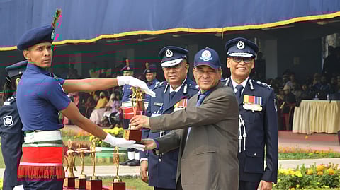 সারদায় এএসপিদের প্রশিক্ষণ সমাপনী কুচকাওয়াজ অনুষ্ঠিত