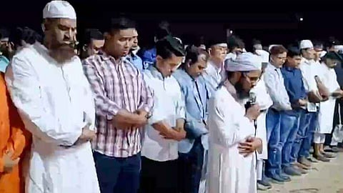 নোমানী ময়দানে আছিয়ার জানাজা সম্পন্ন