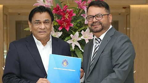 সাফের নতুন সাধারণ সম্পাদক পুরুষোত্তম ক্যাটেল