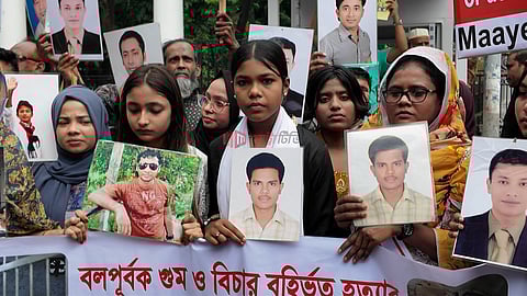 গুমে জড়িতদের বিচার দাবিতে আন্তর্জাতিক অপরাধ ট্রাইব্যুনালে ‘মায়ের ডাক’র, স্মারকলিপি প্রদান