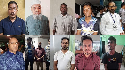 নিষিদ্ধ ছাত্রলীগের সদস্যসহ ঝটিকা মিছিলে অংশগ্রহণকারী দশজন গ্রেফতার