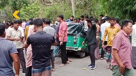 রাঙামাটি-চট্টগ্রাম মহাসড়কে সিএনজি ও পিকআপ সংঘর্ষে নিহত ৫