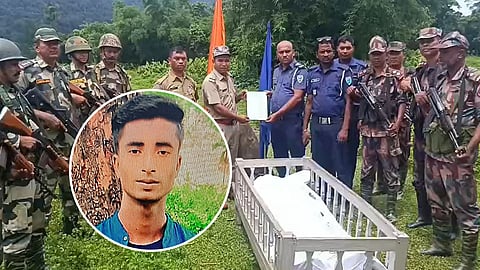 পতাকা বৈঠকের পর বাংলাদেশি যুবকের মরদেহ হস্তান্তর