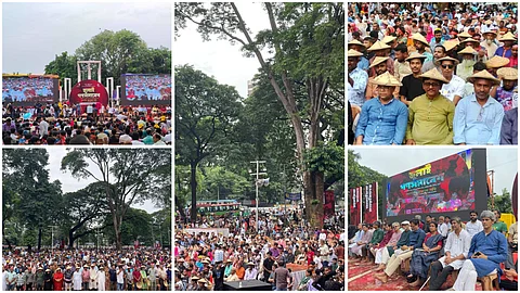৫ আগস্টের মধ্যে শহীদ ও আহতদের মর্যাদার ঘোষণা চাই: গণসংহতির জোরালো দাবিতে উত্তাল জুলাই গণসমাবেশ