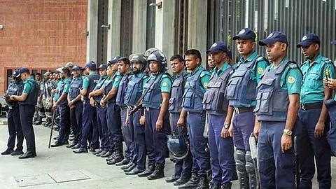 ঢাকায় তিন সমাবেশ ঘিরে মোতায়েন আছে ১৪ হাজার পুলিশ