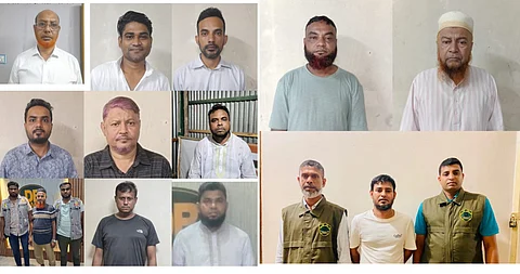 ২৪ ঘন্টায় কার্যক্রম নিষিদ্ধ আওয়ামী লীগ ও এর অঙ্গ সংগঠনের ১২ নেতাকর্মী গ্রেফতার