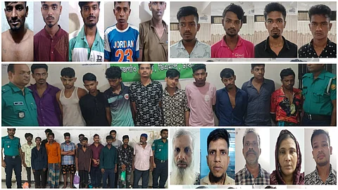 বিশেষ অভিযানে বিভিন্ন অপরাধে জড়িত ৪৬ জন গ্রেফতার