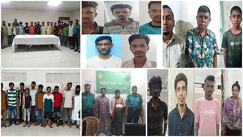 বিশেষ অভিযানে বিভিন্ন অপরাধে জড়িত ৪১ জন গ্রেফতার