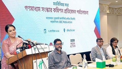 জাতীয় স্বার্থে বস্তুনিষ্ঠ ও জবাবদিহিমূলক গণমাধ্যম অপরিহার্য : পরিবেশ উপদেষ্টা
