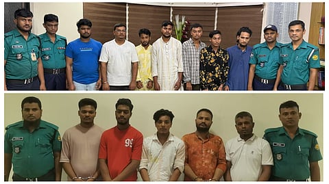 ঝটিকা মিছিলের প্রস্তুতিকালে কার্যক্রম নিষিদ্ধ আওয়ামী লীগ ও এর অঙ্গসংগঠনের আরও ১২ সদস্য গ্রেফতার