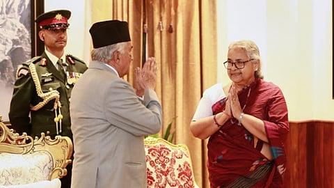 নেপালে সংসদ ভেঙে মার্চে নির্বাচন ঘোষণা