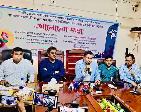 সাংবাদিকতার বড় চ্যালেঞ্জ মিথ্যার সাথে লড়াই করা: কাদের গনি চৌধুরী