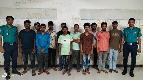 বিশেষ অভিযানে বিভিন্ন অপরাধে জড়িত গ্রেফতার ১২