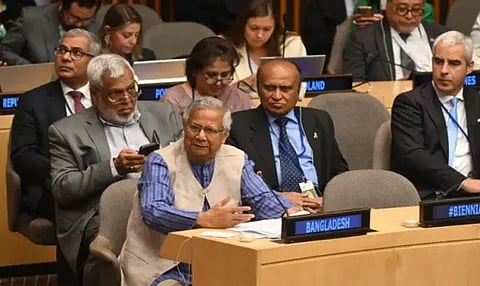 মর্যাদা ও সমৃদ্ধির অর্থনীতি গড়তে বিশ্বনেতাদের প্রতি প্রধান উপদেষ্টার আহ্বান
