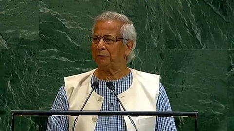 জাতিসংঘ অধিবেশনে বাংলায় ভাষণ দিচ্ছেন প্রধান উপদেষ্টা