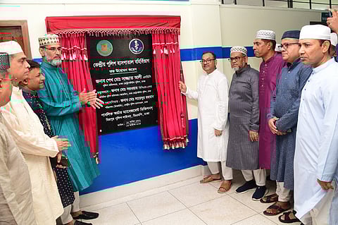 মিরপুর পাবলিক অর্ডার ম্যানেজমেন্ট কেন্দ্রীয় পুলিশ হাসপাতালের বহির্বিভাগ উদ্বোধন করলেন ডিএমপি কমিশনার