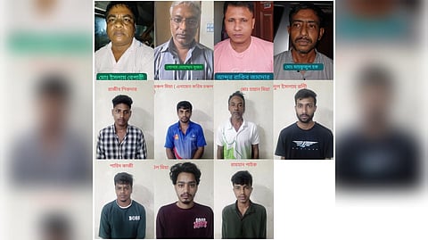 নিষিদ্ধ ঘোষিত ছাত্রলীগের ৭ নেতা এবং কার্যক্রম নিষিদ্ধ আ.লীগ ও এর অঙ্গ সংগঠনের ৪ জনসহ গ্রেফতার ১১