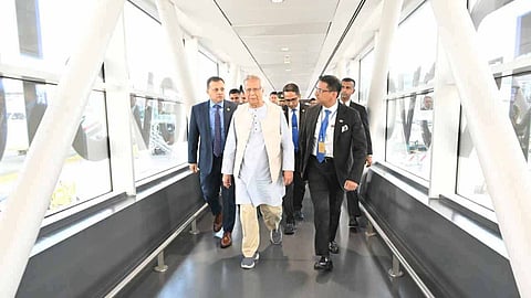 রোমে পৌঁছেছেন প্রধান উপদেষ্টা
