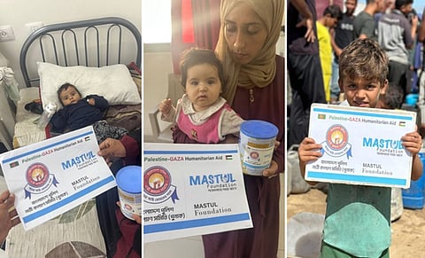 গাজাবাসীর জন্য পুনাকের খাদ্য সহায়তা