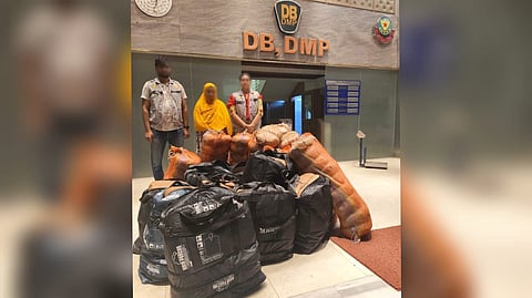 রাজধানীর উত্তরা থেকে ২৮৫ কেজি গাঁজাসহ এক নারী গ্রেফতার