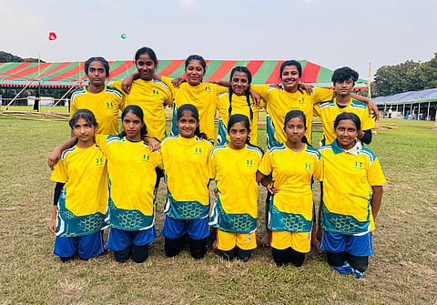 কাবাডিতে রানার্স আপ রাবেয়া-আলী গার্লস স্কুল অ্যান্ড কলেজ