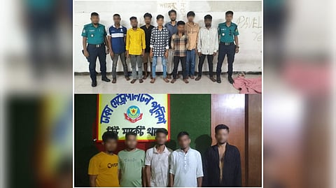 বিশেষ অভিযানে বিভিন্ন অপরাধে জড়িত গ্রেফতার ১৩