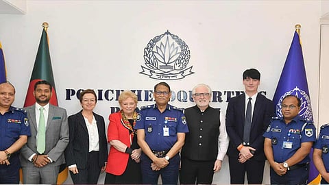 আইজিপির সঙ্গে আয়ারল্যান্ড এবং ইইউ প্রতিনিধিদলের সাক্ষাৎ