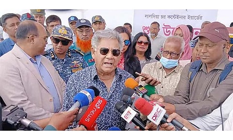 চট্টগ্রাম বন্দরকে আন্তর্জাতিক মানের করতে বিদেশি ব্যবস্থাপনা প্রয়োজন : নৌপরিবহন উপদেষ্টা