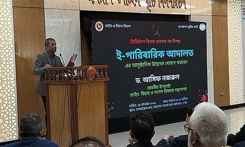 দেশের সব সংস্কার আইনের মাধ্যমেই হয়েছে : আইন উপদেষ্টা