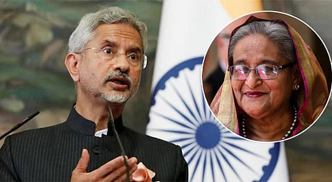 শেখ হাসিনাকেই সিদ্ধান্ত নিতে হবে ভারতে থাকবেন কি না: জয়শঙ্কর
