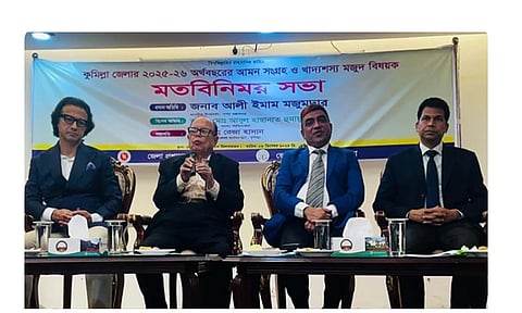 আমন সংগ্রহে অনিয়ম হলে কঠোর ব্যবস্থা নেওয়া হবে : খাদ্য উপদেষ্টা