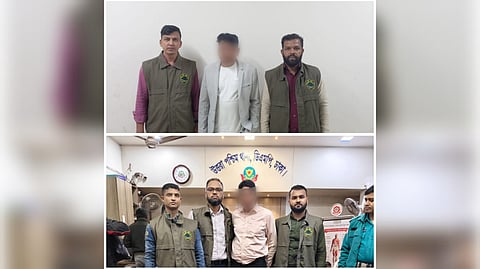 সিটি-সাইবার ক্রাইম ইনভেস্টিগেশন বিভাগ ও ট্রান্সন্যাশনাল ক্রাইম বিভাগের পৃথক অভিযানে গ্রেফতার ০২